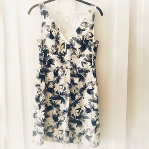 Ann Taylor Loft Sleeveless Floral Dress